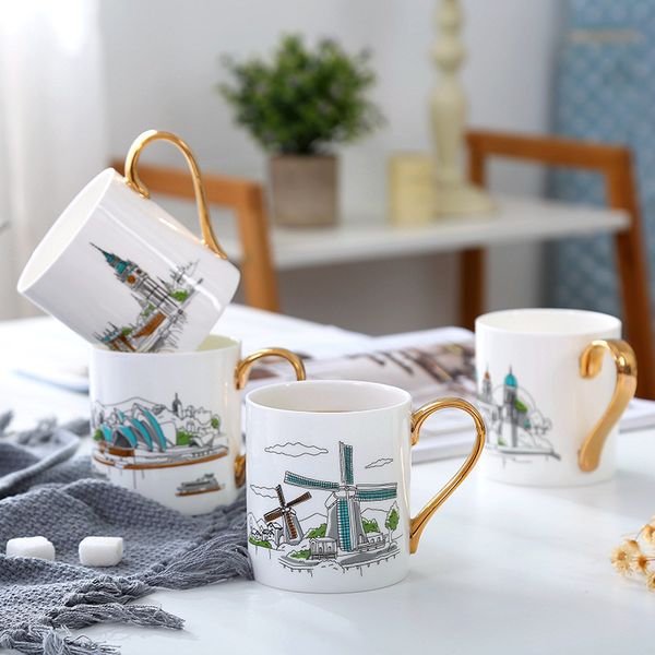 creative ceramic lovers city mug ins nordic afternoon cup coffee cup with spoon
creative ceramic lovers city mug ins nordic afternoon cup coffee cup with spoon