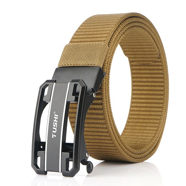 fashion outdoor automatic buckle canvas belt male student youth leisure extended nylon braided belt jeans, Black;brown
fashion outdoor automatic buckle canvas belt male student youth leisure extended nylon braided belt jeans, Black;brown