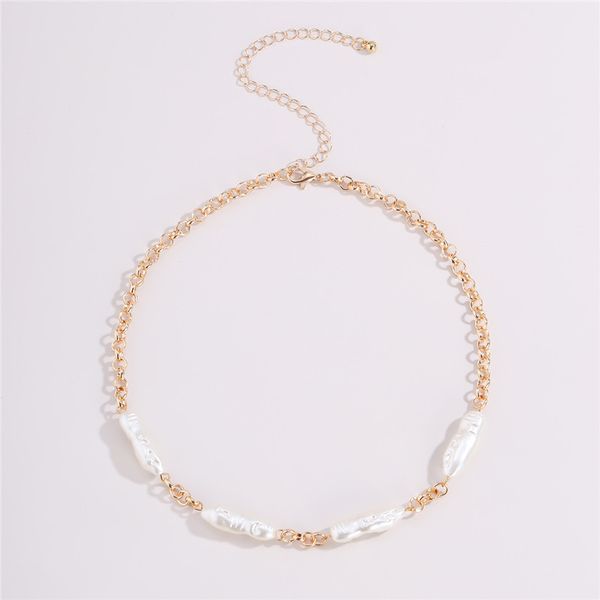 10pcs/lot european baroque pearl chokers necklace brand new metal retro clavicle chain for women sweater chain gold jewelry accessories, Golden;silver
10pcs/lot european baroque pearl chokers necklace brand new metal retro clavicle chain for women sweater chain gold jewelry accessories, Golden;silver