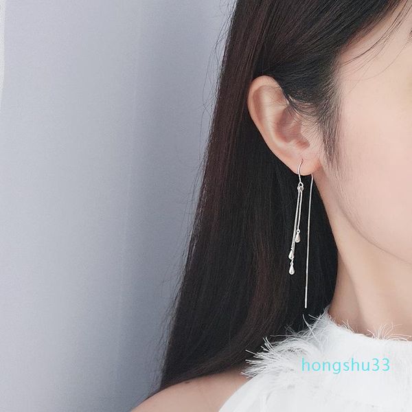 designer earrings fashion stud tassel long suitable for social gathering party charm ear jewelry 925 silver ohrringe drop shape
designer earrings fashion stud tassel long suitable for social gathering party charm ear jewelry 925 silver ohrringe drop shape