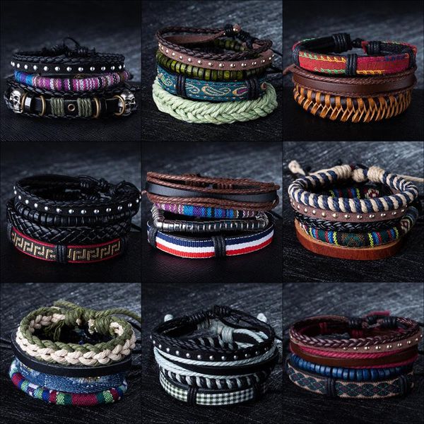 boho tibet metal stone beads multilayer leather bracelet bangles chain&link charms bracelets for men vintage punk wrap wristband, Black
boho tibet metal stone beads multilayer leather bracelet bangles chain&link charms bracelets for men vintage punk wrap wristband, Black