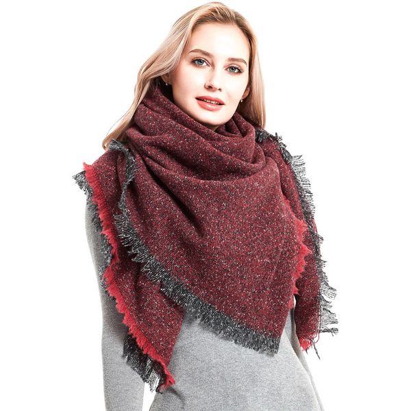 scarves 2021 women cashmerelike winter scarf knit bandana pure female warm triangle blanket shawls and wraps bufanda, Blue;gray
scarves 2021 women cashmerelike winter scarf knit bandana pure female warm triangle blanket shawls and wraps bufanda, Blue;gray