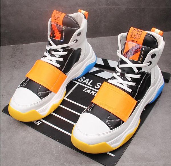 высокое качество открытый мужской обуви на платформе кроссовки повседневная обувь хип-хоп web знаменитости zapatillas hombre, Black
высокое качество открытый мужской обуви на платформе кроссовки повседневная обувь хип-хоп web знаменитости zapatillas hombre, Black