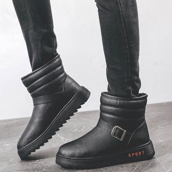 fashion buckle strap black ankle boots for men new arrival plus velvet warm boots men shoes non-slip large size martins
fashion buckle strap black ankle boots for men new arrival plus velvet warm boots men shoes non-slip large size martins