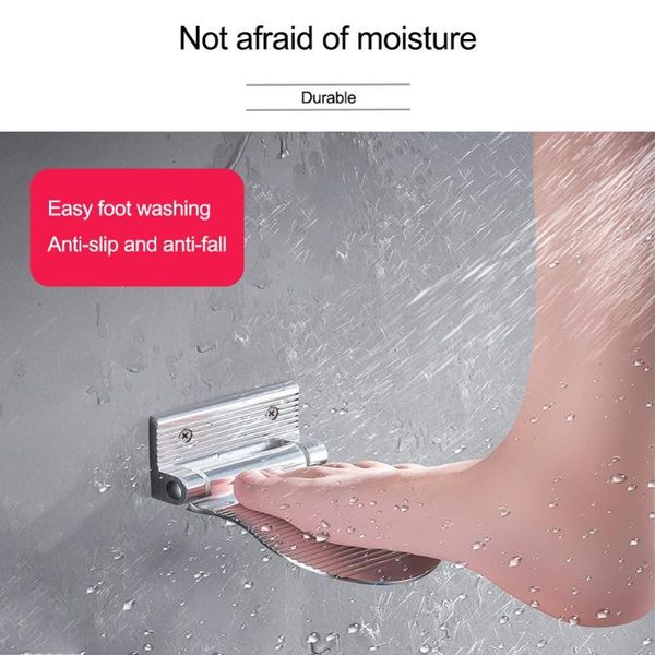 1pc shower footrest rest-non-slip support grip aluminum alloy wall-mounted shower bathroom stand hardware anti-slip mat step
1pc shower footrest rest-non-slip support grip aluminum alloy wall-mounted shower bathroom stand hardware anti-slip mat step