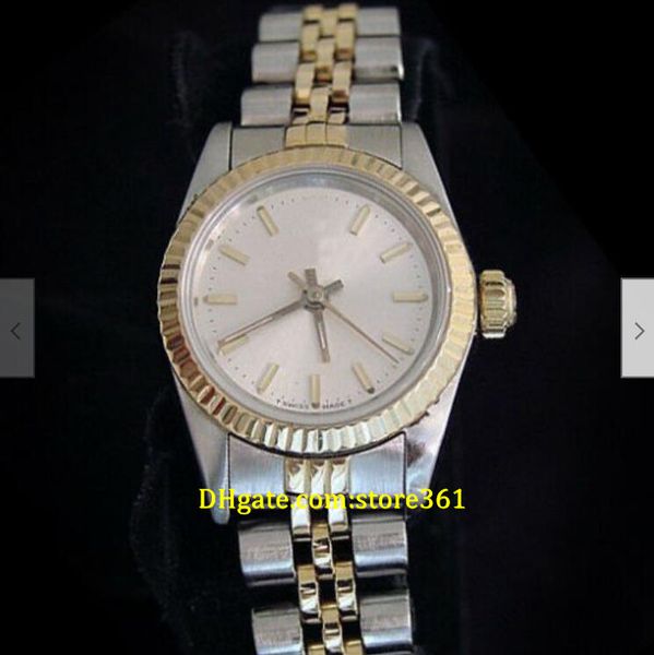 20 style casual dress mechanical automatic 26mm 18k gold/stainless steel perpetual watch jubilee silver 67193, Slivery;brown
20 style casual dress mechanical automatic 26mm 18k gold/stainless steel perpetual watch jubilee silver 67193, Slivery;brown