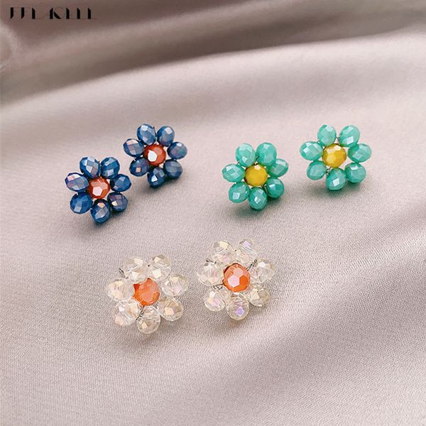 fflacell 2020 new korean candy-color bling unique transparent crystal acrylic flower small stud earrings for women girls jewelry, Golden;silver
fflacell 2020 new korean candy-color bling unique transparent crystal acrylic flower small stud earrings for women girls jewelry, Golden;silver