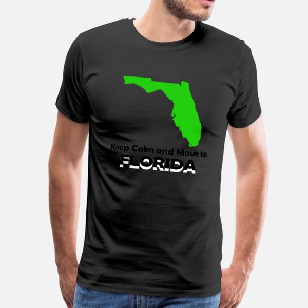 keep calm and move to florida t shirt men print short sleeve o neck gents loose authentic summer style cool shirt
keep calm and move to florida t shirt men print short sleeve o neck gents loose authentic summer style cool shirt