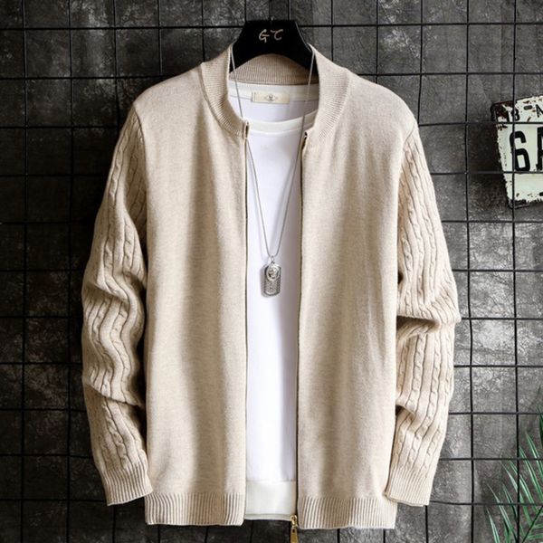 2019 coat autumn new sweater men's trendy solid color zipper cardigan youth korean style casual loose sweater coat xonaz, Blue
2019 coat autumn new sweater men's trendy solid color zipper cardigan youth korean style casual loose sweater coat xonaz, Blue