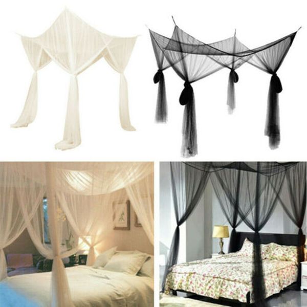 mosquito net four door king/queen double size home single bed prevent insect outdoor square grace white canopy
mosquito net four door king/queen double size home single bed prevent insect outdoor square grace white canopy