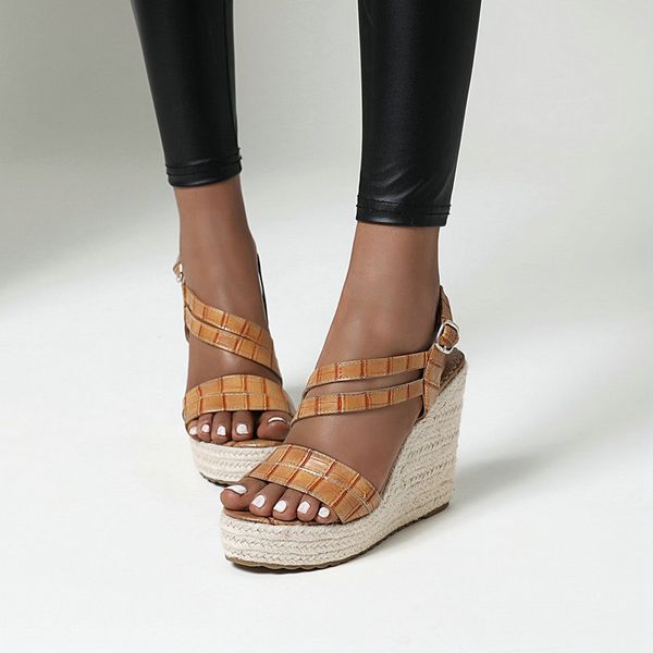 sandals classic wedges high heels platform women 2021 summer prints pu leather buckle party shoes, Black
sandals classic wedges high heels platform women 2021 summer prints pu leather buckle party shoes, Black
