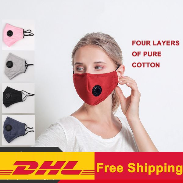 2020 new designer four-layer pm2.5 cotton face mask with breathing valve dust-proof anti-fog cotton mask plug filter fashion cloth masks
2020 new designer four-layer pm2.5 cotton face mask with breathing valve dust-proof anti-fog cotton mask plug filter fashion cloth masks
