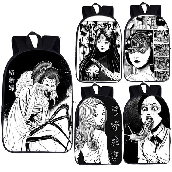 horror manga backpack junji ito women men rucksack jorogumo / slug girl children school bags for teenager boys girls book bag
horror manga backpack junji ito women men rucksack jorogumo / slug girl children school bags for teenager boys girls book bag