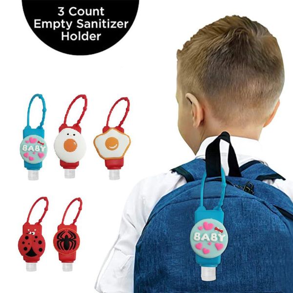 3pcs hand sanitzer holder key chain portable hang dispenser 30ml portable hang sanitzer dispenser silicone key chain hook, Silver
3pcs hand sanitzer holder key chain portable hang dispenser 30ml portable hang sanitzer dispenser silicone key chain hook, Silver