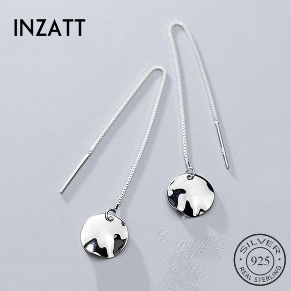 dangle & chandelier inzareal 925 sterling silver irregular round chain tassel drop earrings minimalist fine jewelry for fashion women
dangle & chandelier inzareal 925 sterling silver irregular round chain tassel drop earrings minimalist fine jewelry for fashion women