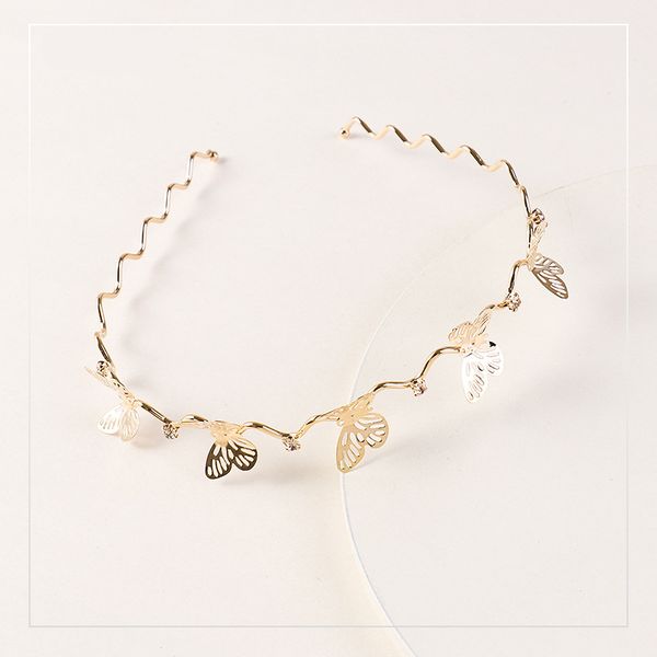 shuangr fashion retro hair bands for women wedding metal gold flower butterfly hair headbands girls bride accessories, Golden;silver
shuangr fashion retro hair bands for women wedding metal gold flower butterfly hair headbands girls bride accessories, Golden;silver