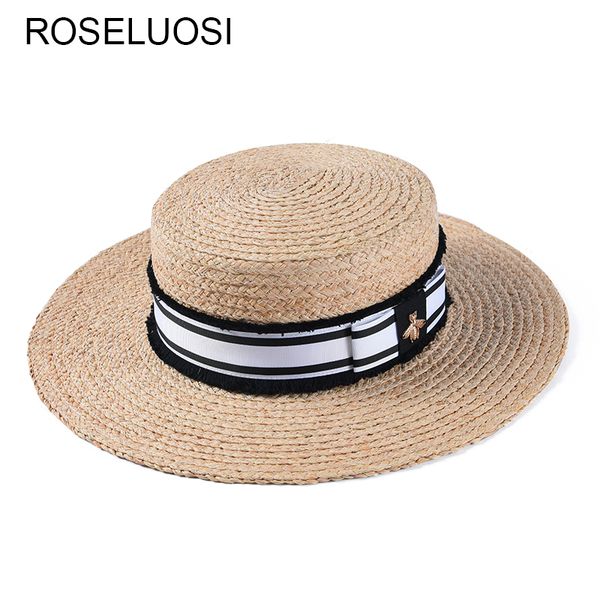 roseluosi women summer straw hats 2020 spring summer hat for men flat panama hat beach sun hats sombrero mujer verano, Blue;gray
roseluosi women summer straw hats 2020 spring summer hat for men flat panama hat beach sun hats sombrero mujer verano, Blue;gray