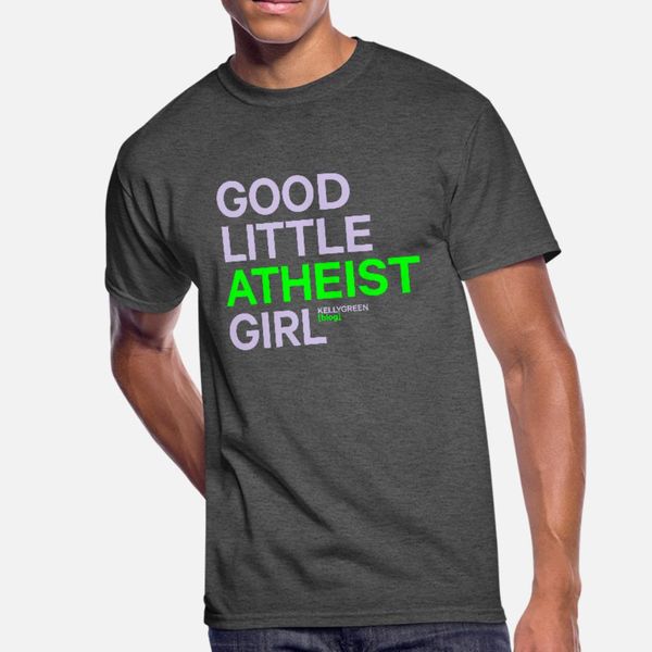 atheist girl t shirt men customized cotton round collar family interesting new style summer letter shirt
atheist girl t shirt men customized cotton round collar family interesting new style summer letter shirt