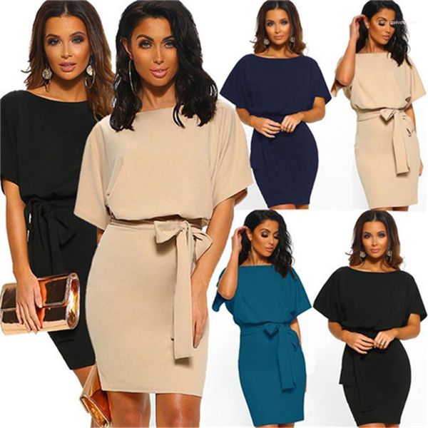 solid color dresses street style fashion women clothing summer womens casual dresses crew neck short sleeve, Black;gray
solid color dresses street style fashion women clothing summer womens casual dresses crew neck short sleeve, Black;gray
