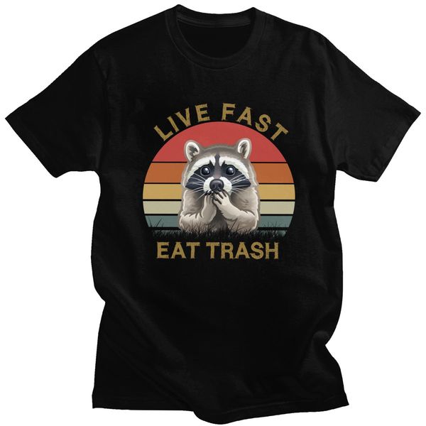 funny live fast eat trash tee raccoon tshirt men short sleeve 100% cotton trash panda t-shirt casual raccoon lover t shirt merch
funny live fast eat trash tee raccoon tshirt men short sleeve 100% cotton trash panda t-shirt casual raccoon lover t shirt merch