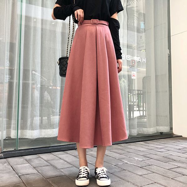 skirts korean pink women high waist vintage midi chic ladies streetwear autumn winter a-line skirt jupe femme, Black
skirts korean pink women high waist vintage midi chic ladies streetwear autumn winter a-line skirt jupe femme, Black