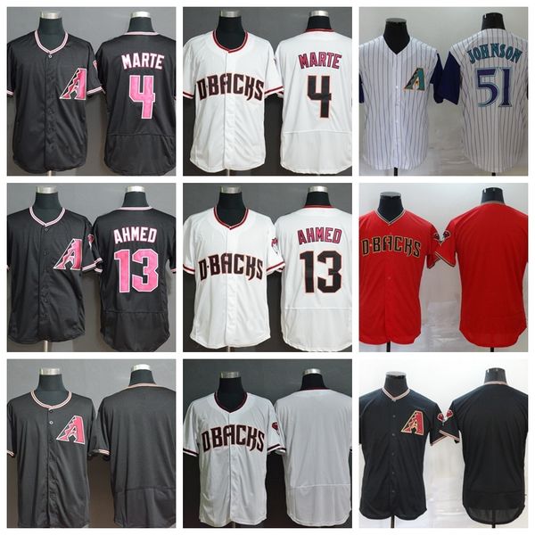 2020 men baseball 4 ketel marte jersey 13 nick ahmed 51 randy johnson flexbase cool base team black white red stitched high quality, Blue;black
2020 men baseball 4 ketel marte jersey 13 nick ahmed 51 randy johnson flexbase cool base team black white red stitched high quality, Blue;black