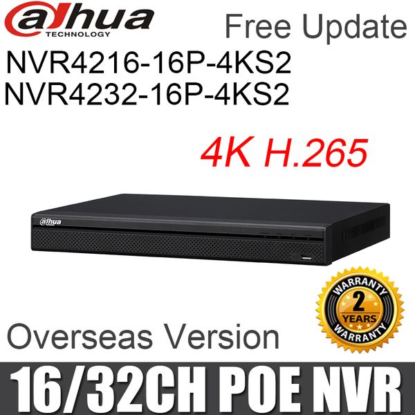 kits dahua 8mp 4k h.265 16ch 32ch nvr nvr4216-16p-4ks2 nvr4232-16p-4ks2 replace nvr4216-8p-4k nvr4232-8p-4k 16 poe ports recorder, Black;white
kits dahua 8mp 4k h.265 16ch 32ch nvr nvr4216-16p-4ks2 nvr4232-16p-4ks2 replace nvr4216-8p-4k nvr4232-8p-4k 16 poe ports recorder, Black;white