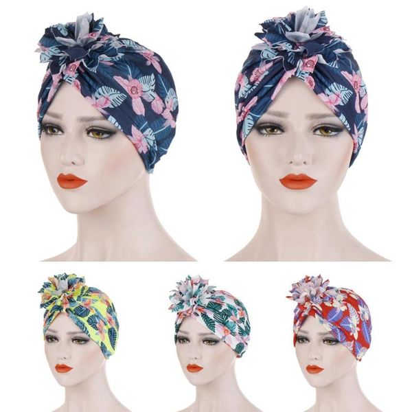 women muslim flower printed cancer chemo hat hair loss head scarf turban cap wrap beanies skullies headwear bonnet, Blue;gray
women muslim flower printed cancer chemo hat hair loss head scarf turban cap wrap beanies skullies headwear bonnet, Blue;gray