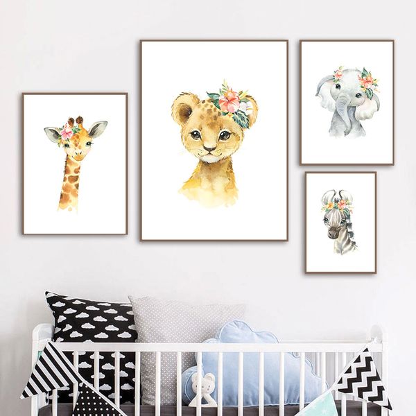 baby animal flower giraffe lion zebra elephant nursery wall art painting pink print poster nordic wall pictures kids room decor
baby animal flower giraffe lion zebra elephant nursery wall art painting pink print poster nordic wall pictures kids room decor
