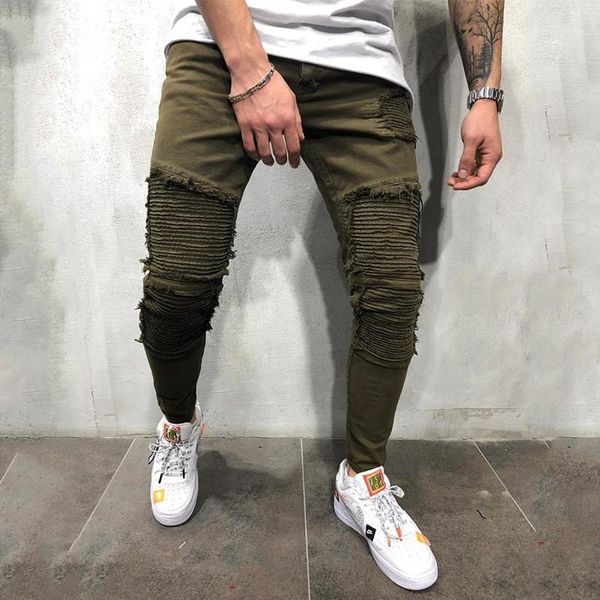карандаш distrressed плиссе relaxed конический zipper тощий high street американский стиль мужские брюки мужские одежда джинсы, Blue
карандаш distrressed плиссе relaxed конический zipper тощий high street американский стиль мужские брюки мужские одежда джинсы, Blue