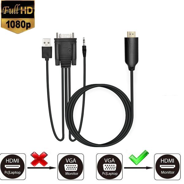 audio cables & connectors 1.8m vga to cable vga2 video adapter with 3.5mm full hd 1080p for hdtv pc
audio cables & connectors 1.8m vga to cable vga2 video adapter with 3.5mm full hd 1080p for hdtv pc