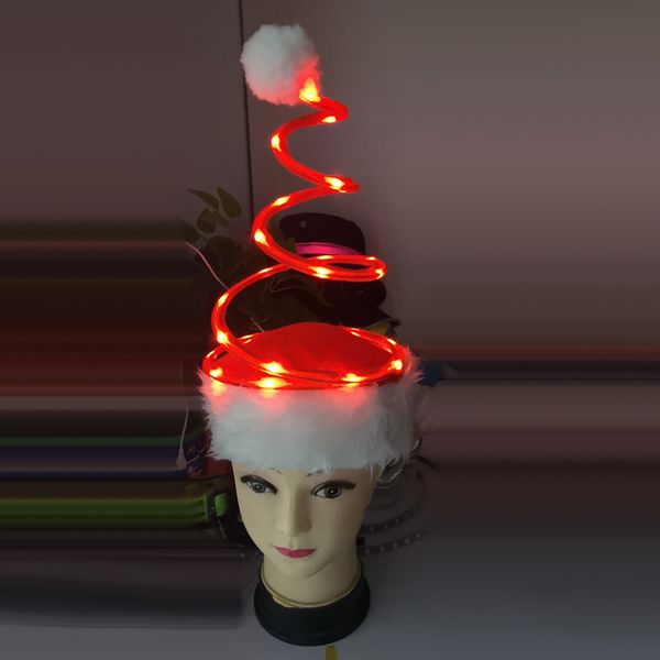 led christmas hats kids costume santa claus hats red lighting christmas cap
led christmas hats kids costume santa claus hats red lighting christmas cap