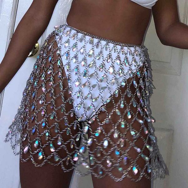 2020 new harajuku pencil skirt women clothing glittering crystal pendant hollow out skirt chain patchwork party wear mini skirts, Black
2020 new harajuku pencil skirt women clothing glittering crystal pendant hollow out skirt chain patchwork party wear mini skirts, Black