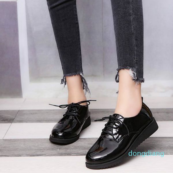 spring autumn women shallow brogue shoes vintage chunky heel cut out oxford shoes ladies lace up female fashion footwear s4-84, Black
spring autumn women shallow brogue shoes vintage chunky heel cut out oxford shoes ladies lace up female fashion footwear s4-84, Black