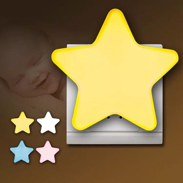 wholesale light sensor control star led night light toilet aisle stairs night lamp bedroom bedside lamp for children baby elderly sleeping
wholesale light sensor control star led night light toilet aisle stairs night lamp bedroom bedside lamp for children baby elderly sleeping