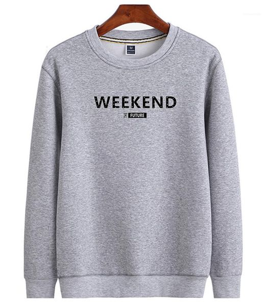 weekend printed fleece long sleeve crew neck homme hoodie casual solid color male clothing designer men hoodies, Black
weekend printed fleece long sleeve crew neck homme hoodie casual solid color male clothing designer men hoodies, Black