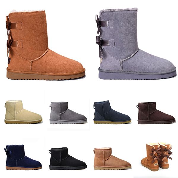 new women winter snow leather boots girl australia classic two bow kneel half boots ankle chestnut black pink womens girl shoes
new women winter snow leather boots girl australia classic two bow kneel half boots ankle chestnut black pink womens girl shoes
