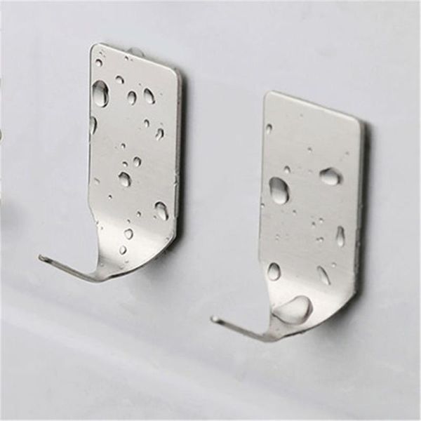hooks & rails 8pcs/set stainless steel sticky strong adhesive wall door hanger holder storage rack for clothes key
hooks & rails 8pcs/set stainless steel sticky strong adhesive wall door hanger holder storage rack for clothes key