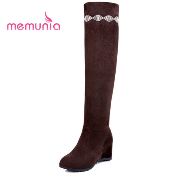 memunia 2020 new arrive over the knee boots for women elegant crystal fashion boots height increasing winter female, Black
memunia 2020 new arrive over the knee boots for women elegant crystal fashion boots height increasing winter female, Black