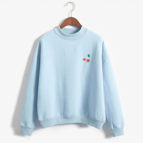 2020 autumn winter thick sweatshirt women long sleeved fleece hoodies kawaii cherry print girls pullovers loose harajuku moletom, Black
2020 autumn winter thick sweatshirt women long sleeved fleece hoodies kawaii cherry print girls pullovers loose harajuku moletom, Black
