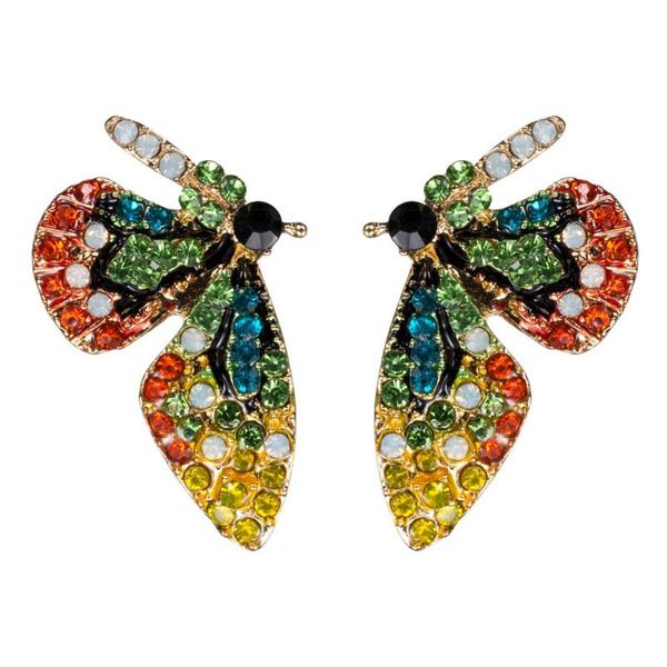 stud multicolor rhinestone butterfly charm earrings for women fashion jewelry bohemian collection accessories, Golden;silver
stud multicolor rhinestone butterfly charm earrings for women fashion jewelry bohemian collection accessories, Golden;silver