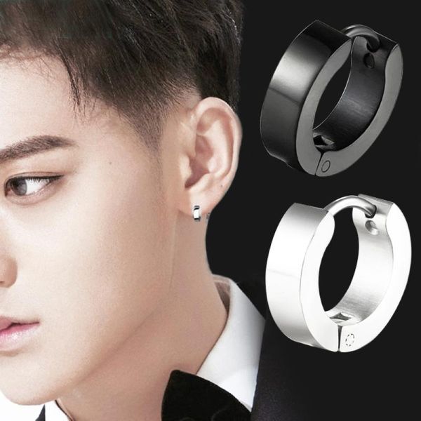 stainless steel punk anti-allergic hoop earrings 1 pair men fashion jewelry women small round circle brincos bijoux earrings, Golden;silver
stainless steel punk anti-allergic hoop earrings 1 pair men fashion jewelry women small round circle brincos bijoux earrings, Golden;silver