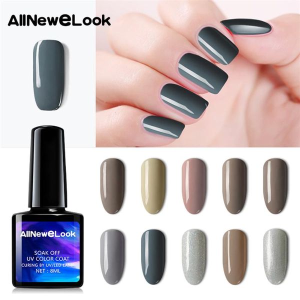 allnewelook grey series pure nail color nail gel polish 8ml soak off uv lacquer varnish, Red;pink
allnewelook grey series pure nail color nail gel polish 8ml soak off uv lacquer varnish, Red;pink