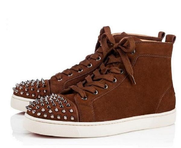 designer shoes studded spikes fashion red suede leather mens womens flat bottoms luxury shoes party lovers sneakers size 36-47, Black
designer shoes studded spikes fashion red suede leather mens womens flat bottoms luxury shoes party lovers sneakers size 36-47, Black