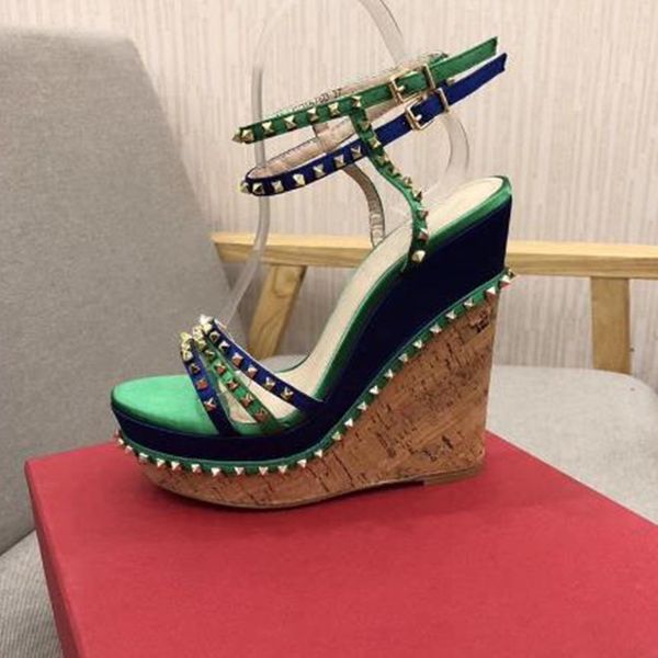new arrival mixed colors rivet belt women sandals runway buckle strap female shoes open toe string bead wood wedges women sandal, Black
new arrival mixed colors rivet belt women sandals runway buckle strap female shoes open toe string bead wood wedges women sandal, Black