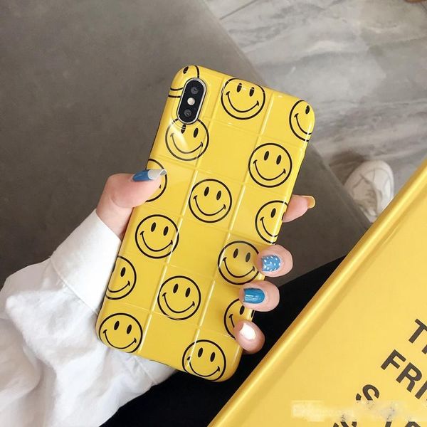 sweet smile face pattern mobile phone case for iphone x xs xr xs max pink yellow color cell phone case
sweet smile face pattern mobile phone case for iphone x xs xr xs max pink yellow color cell phone case