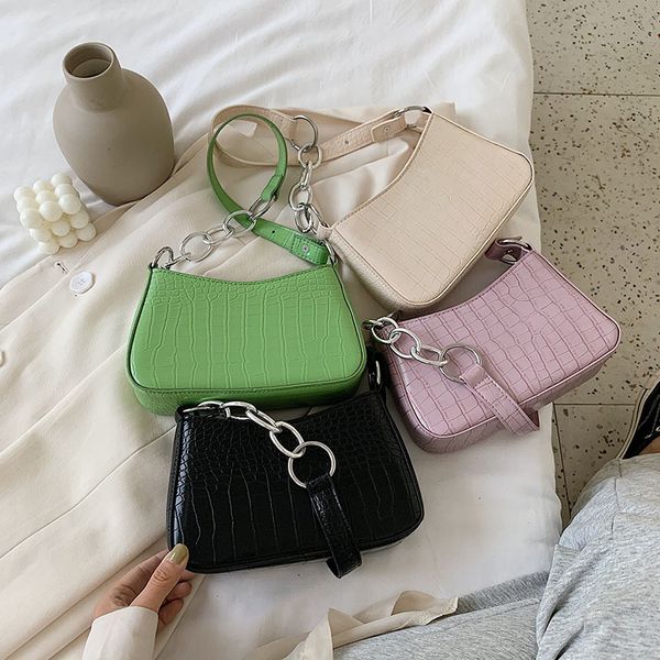 2020 new female crocodile pattern handbags shoulder bags for women bag hand bag fashion leather baguette shape handbag pu bags
2020 new female crocodile pattern handbags shoulder bags for women bag hand bag fashion leather baguette shape handbag pu bags