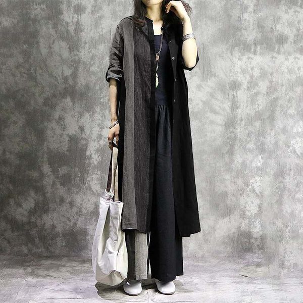 casual dresses 2021 zanzea spring women vintage color patchwork cotton long shirt dress sleeve sundress femme robe bottons vestidos, Black;gray
casual dresses 2021 zanzea spring women vintage color patchwork cotton long shirt dress sleeve sundress femme robe bottons vestidos, Black;gray