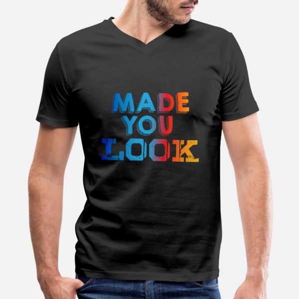 made you look t shirt men printed short sleeve o neck leisure famous funny casual summer letters shirt
made you look t shirt men printed short sleeve o neck leisure famous funny casual summer letters shirt