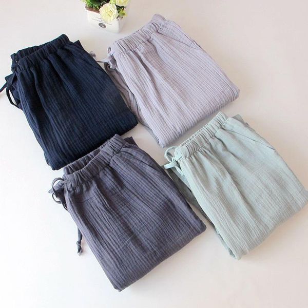 fdfklak gauze cotton home drawstring trousers loose thin section sleeping trousers home pants for couples pajama pants sleep, Black;red
fdfklak gauze cotton home drawstring trousers loose thin section sleeping trousers home pants for couples pajama pants sleep, Black;red